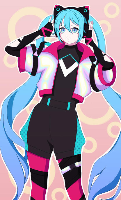 Sonic Racing Miku
