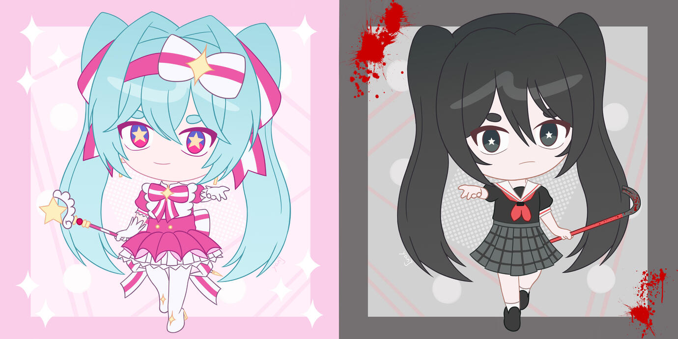 Miku Chibis (Retry Now)